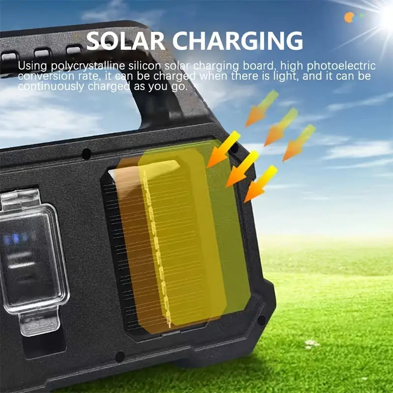 SolarTorch - Tragbare Solarlampe