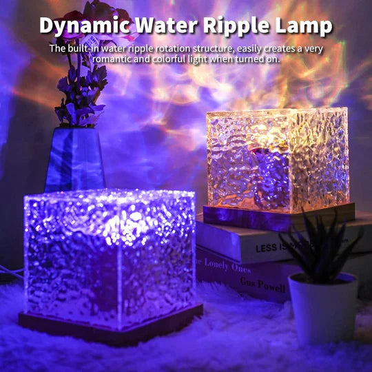 LuminaGem - Lampe Wasserwellen