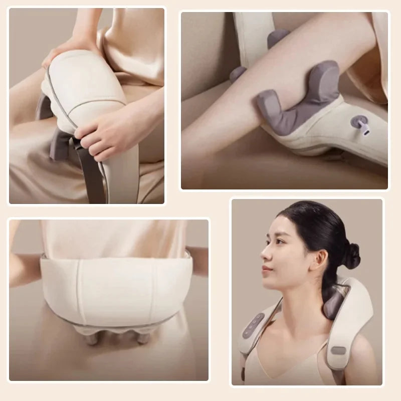 Massagegerät für Arme, Beine, Schultern und Rücken
