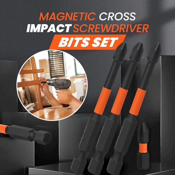 CrossBits - Magnetische Schraubenzieherbits