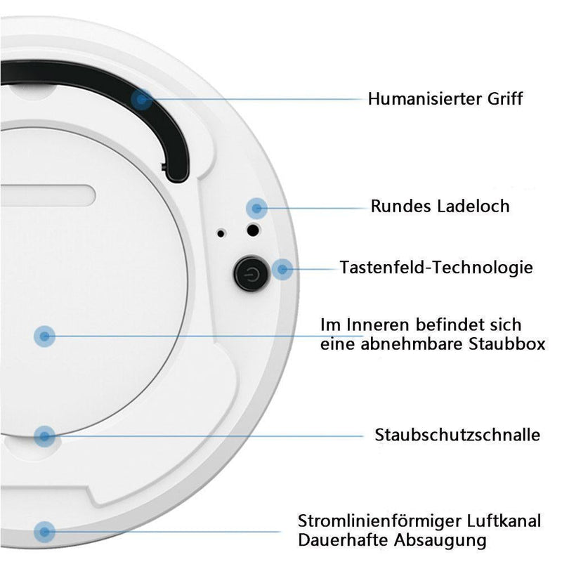 3-in-1-Kehrroboter