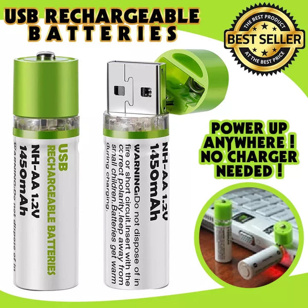 ChargeUp - Aufladbare Batterien